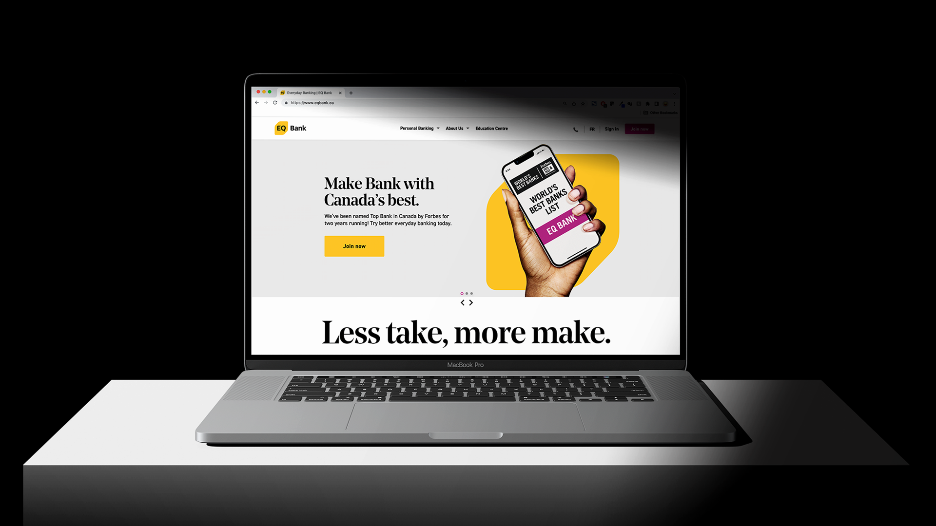 EQ Bank Website