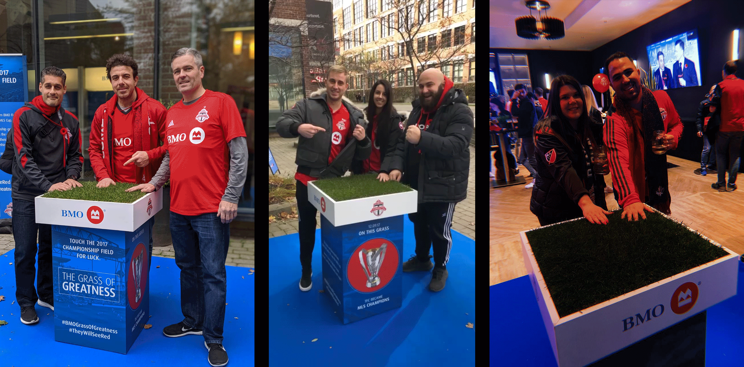 BMO Grass of Greatness Podiums